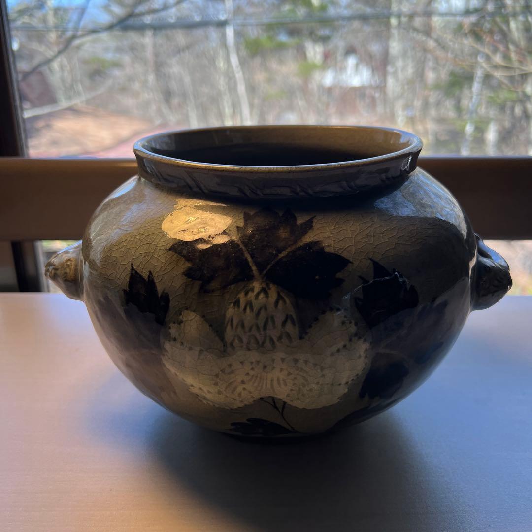 池順鐸　水指？見事な逸品