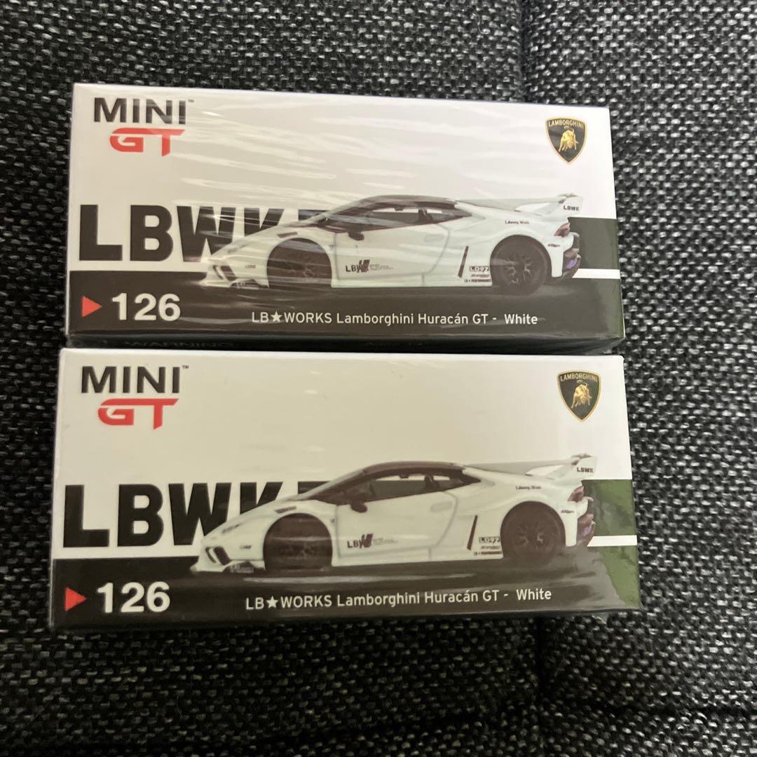 MINI GT LB★WORKS Lamborghini Huracán 4台