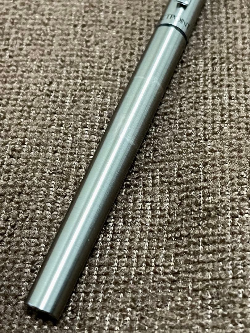 【廃番・希少】ZIG ACTPOINT MBP-50 ステンレスボールペン 呉竹