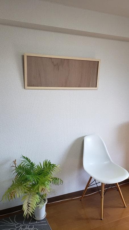 黒猫　ポスターをお飾りいただく額