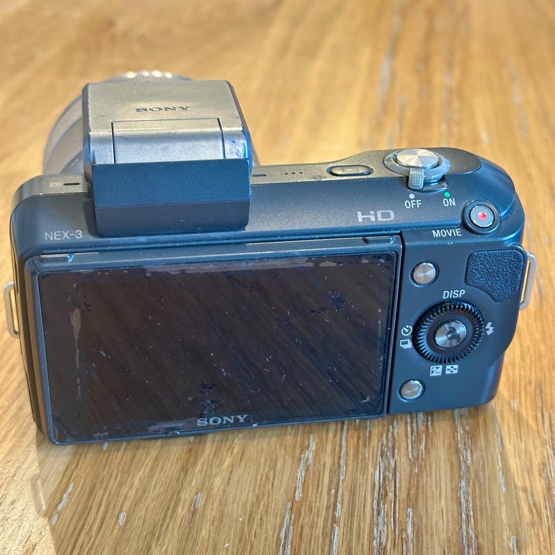 【ジャンク】SONY NEX-3 ミラーレスカメラ レンズ2本