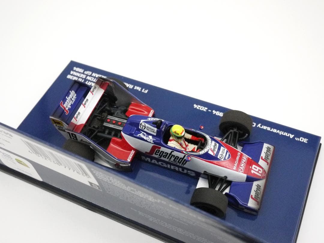 1/43 トールマン TG183B ウェザリング仕様 A.セナ PMA