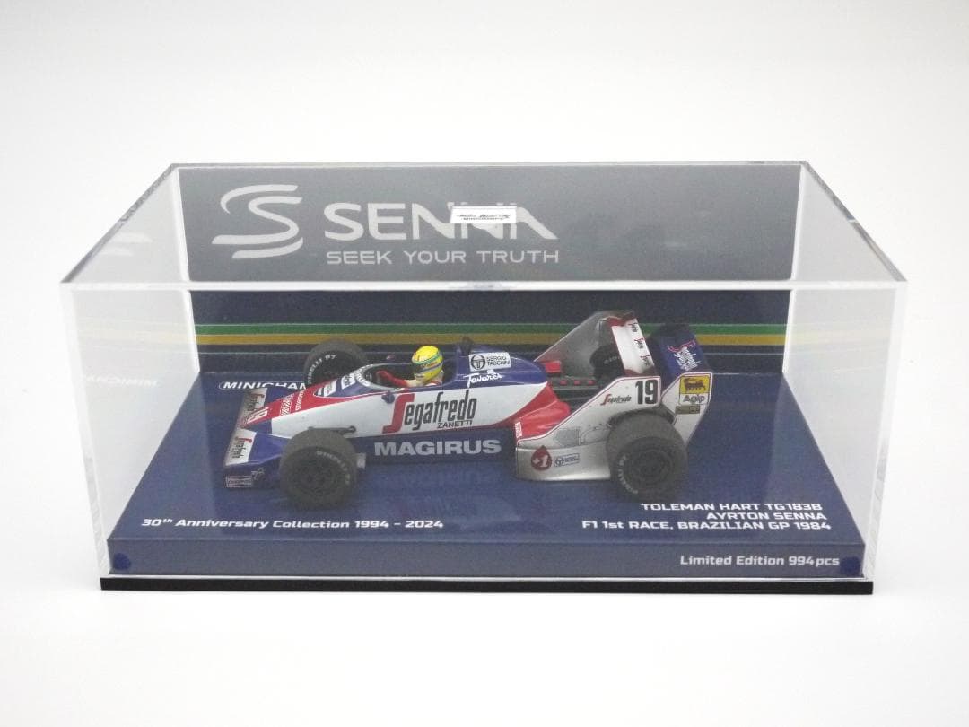 1/43 トールマン TG183B ウェザリング仕様 A.セナ PMA