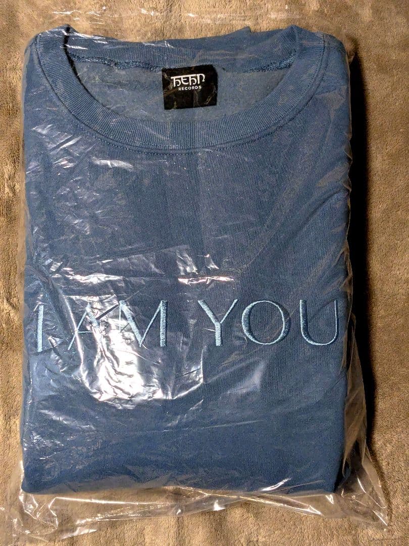【未使用】藤井風　I am you トレーナー　スウェット　ブルー　XL
