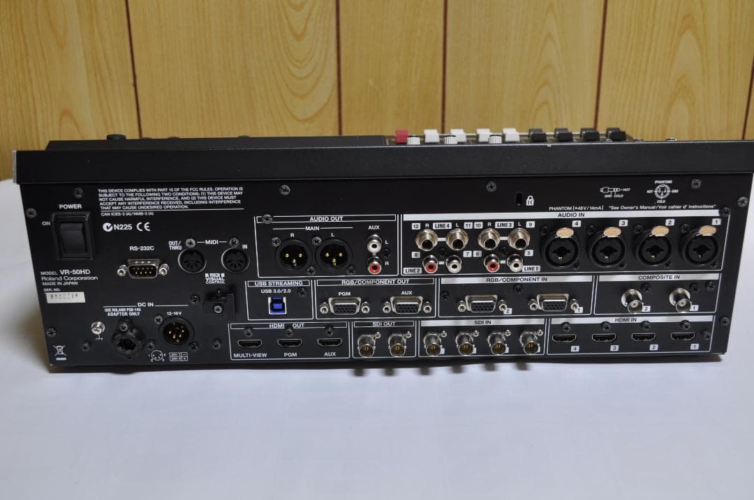 J*e様 Roland VR-50HD　ローランド マルチフォーマットAVミキサ