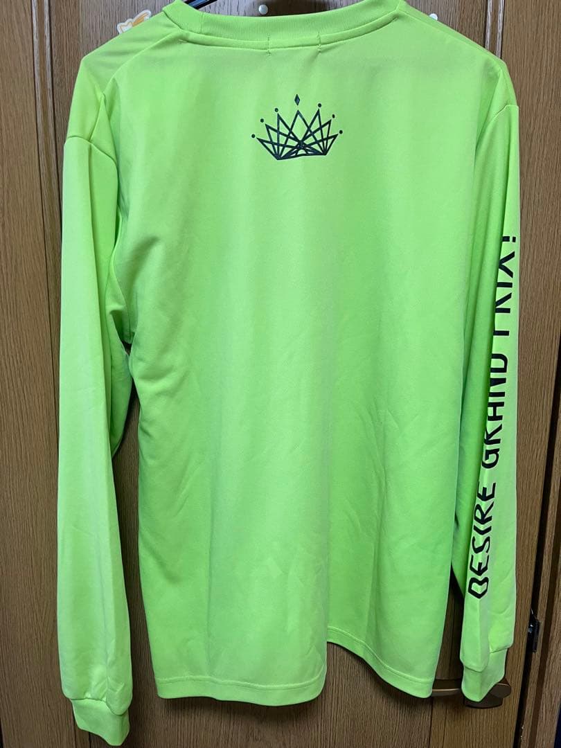 【プレバン公式】仮面ライダーギーツ DGP 長袖シャツ ライムグリーンXLサイズ