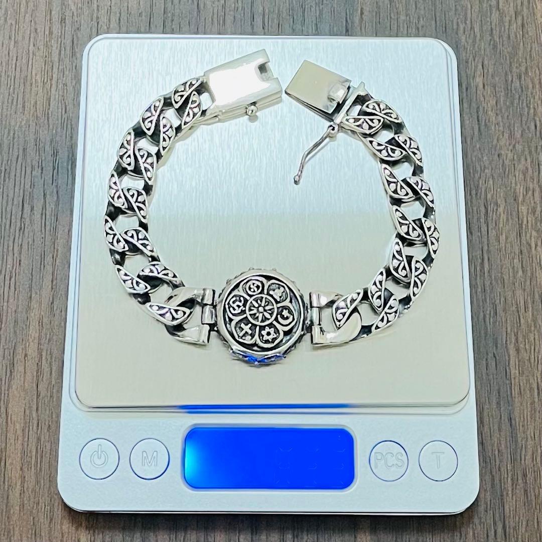 【新品・未使用】チェーンブレスレット　シルバー925