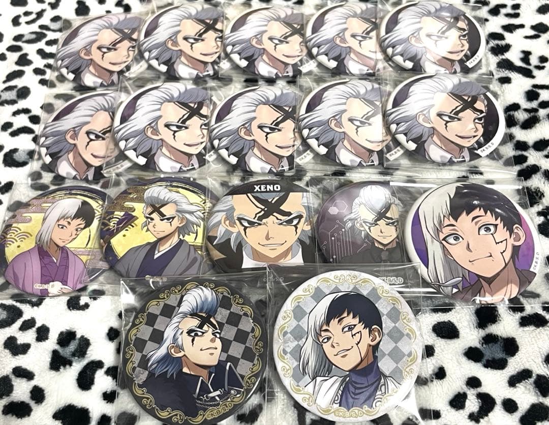 ゼノ ゲン まとめ缶バッジ アモカフェ