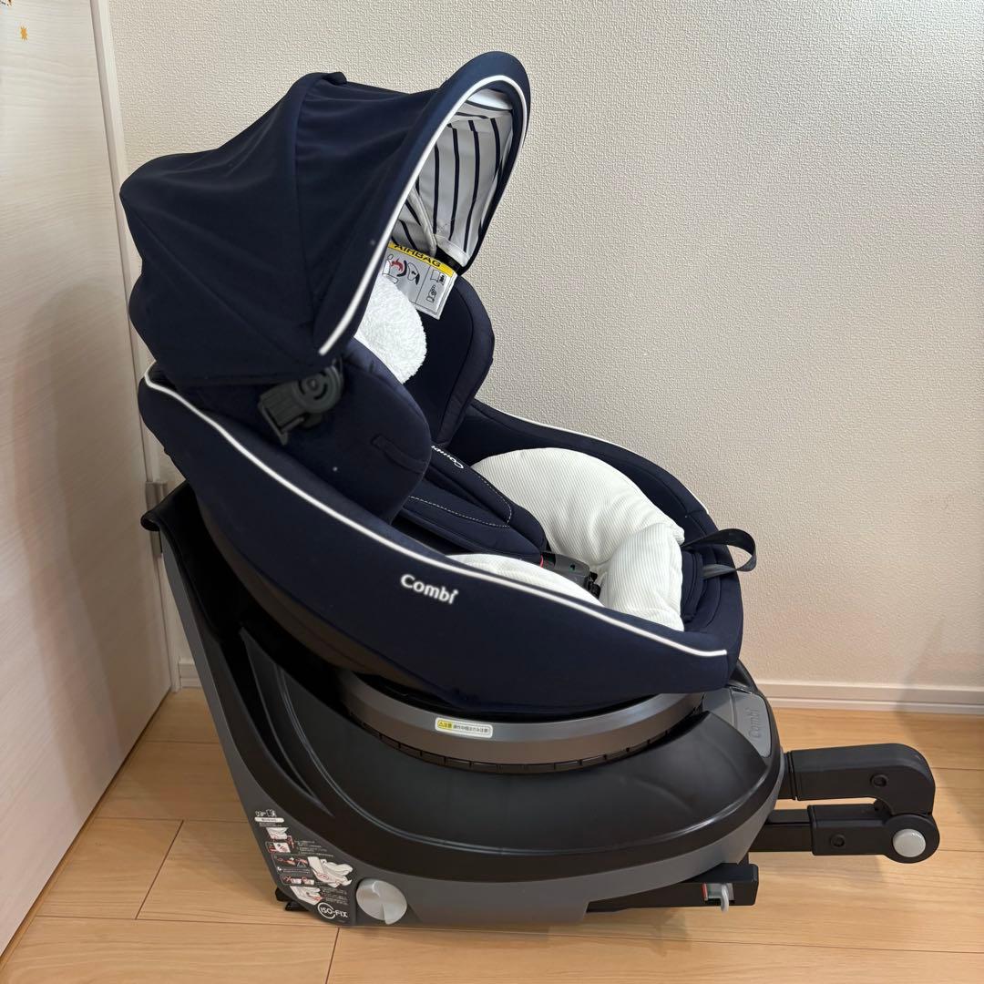 チャイルドシート Combi クルムーヴ スマート isofix ネイビー