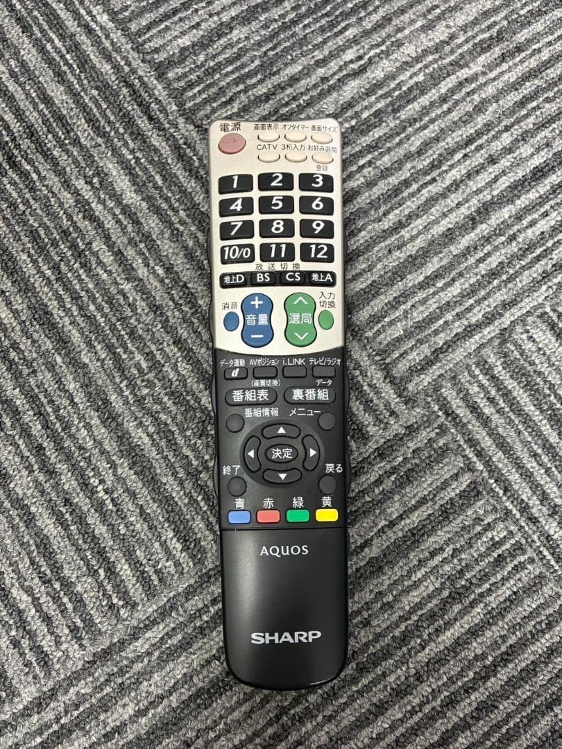 【動作確認済・送料込】SHARP　液晶テレビ　LC-40SE1　リモコン付属