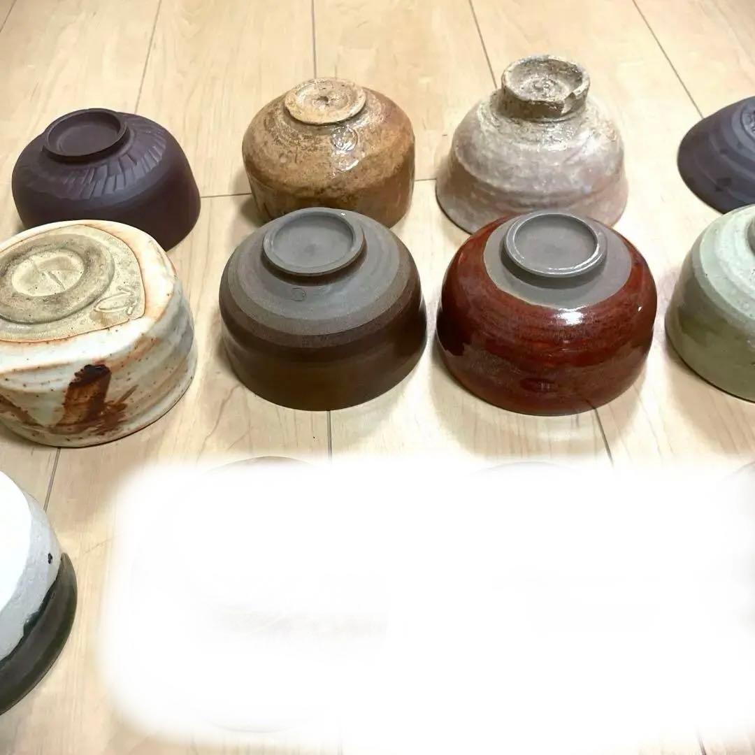 茶道具　抹茶碗　茶碗まとめて売り12点1-3