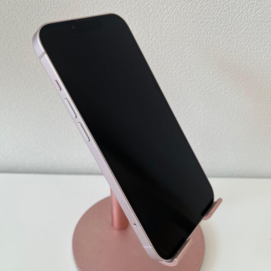 【美品】iPhone 13 ピンク 256GB バッテリー最大容量77%
