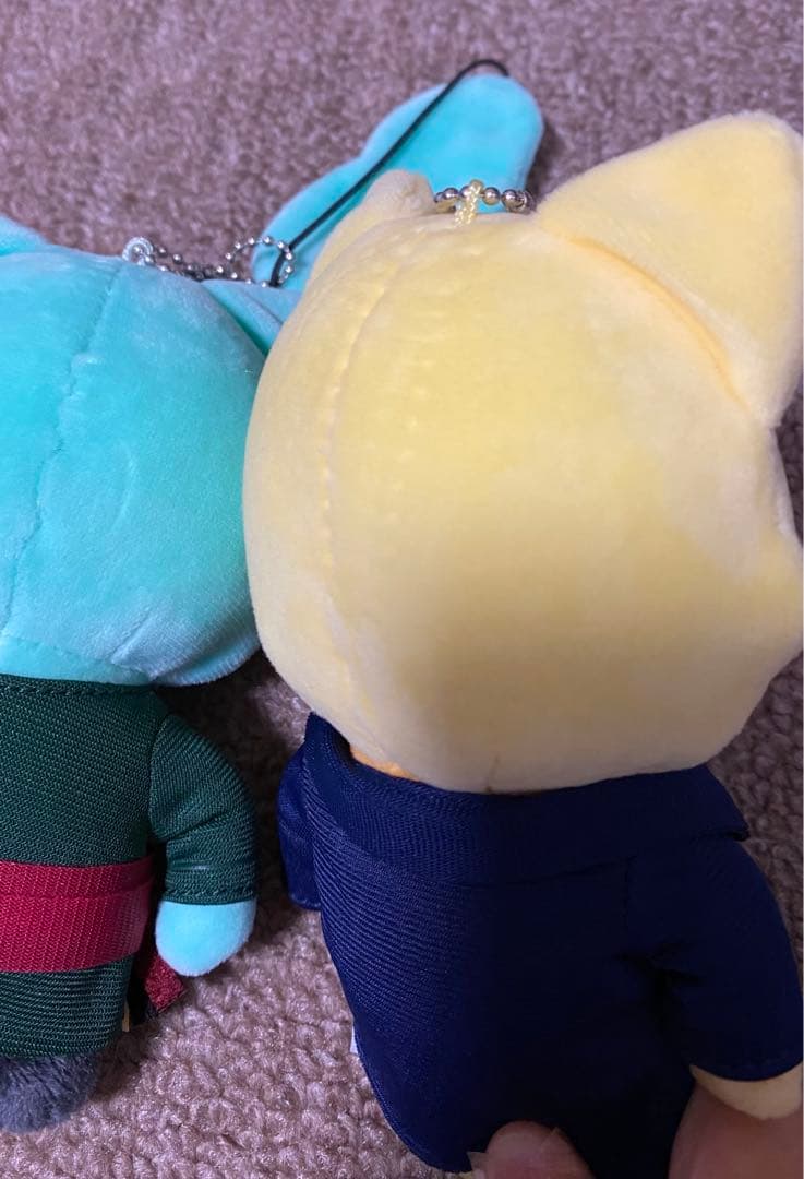 ぬいセット（ゾロ、サンジ、おそばマスク）