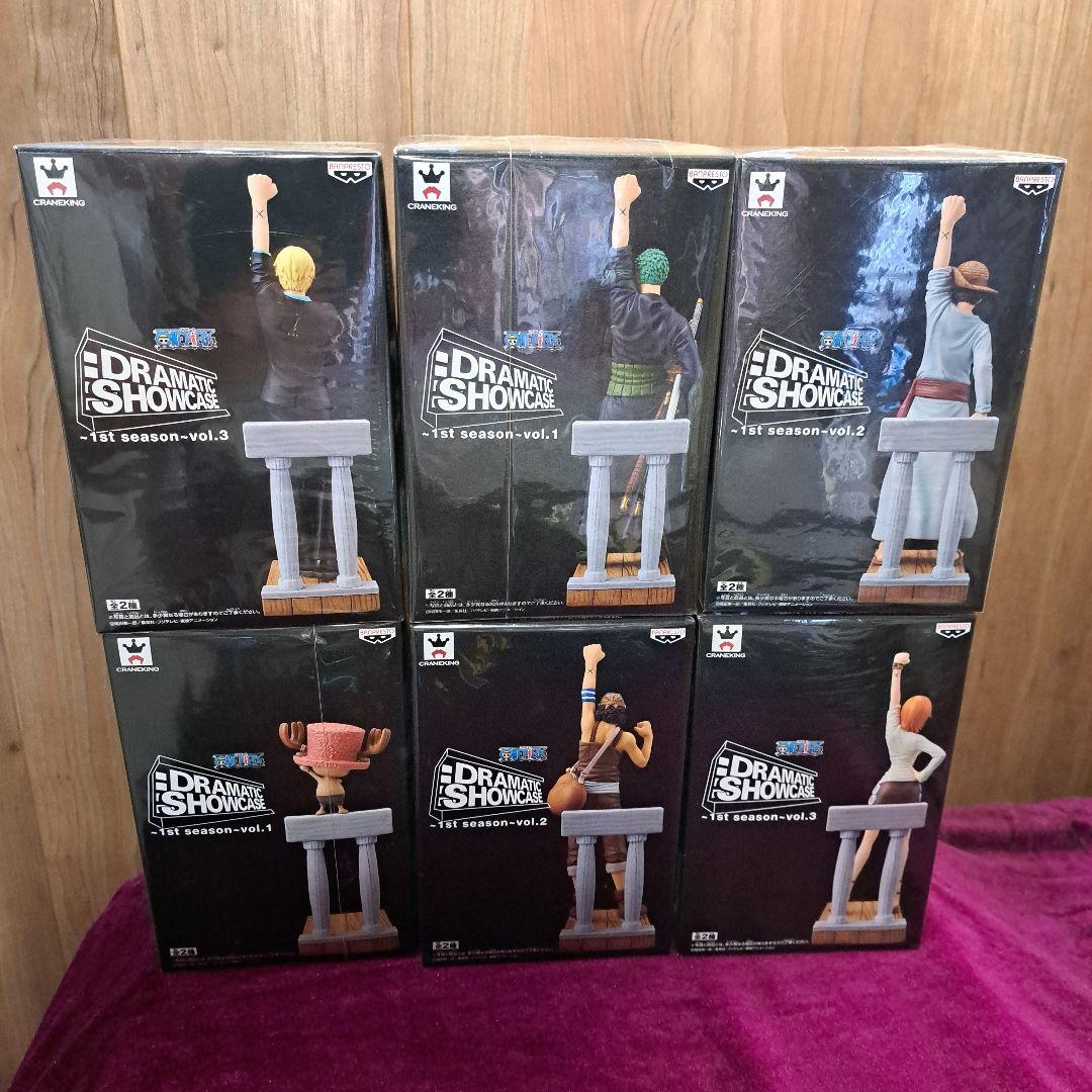 ワンピースフィギュア DRAMATIC SHOWCASE 6体セット