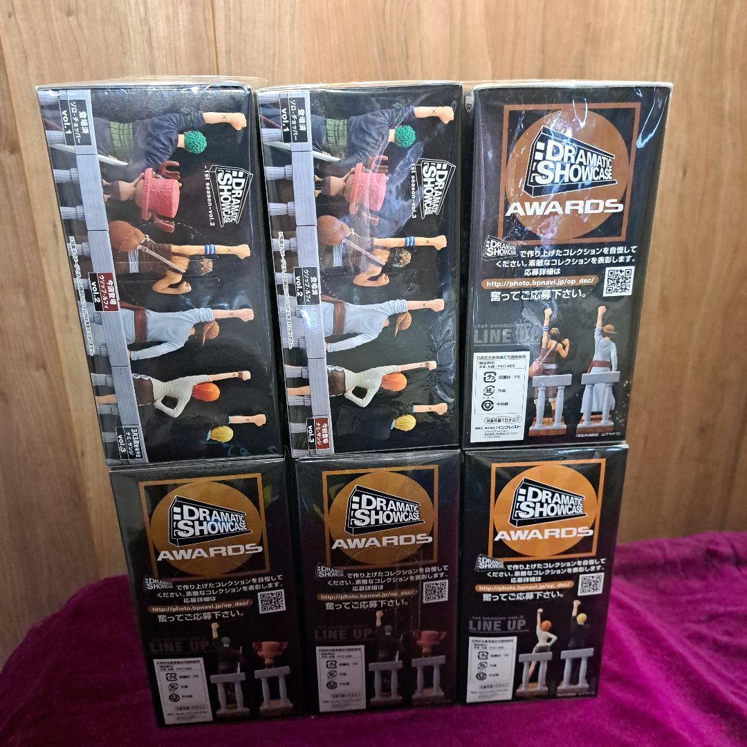 ワンピースフィギュア DRAMATIC SHOWCASE 6体セット