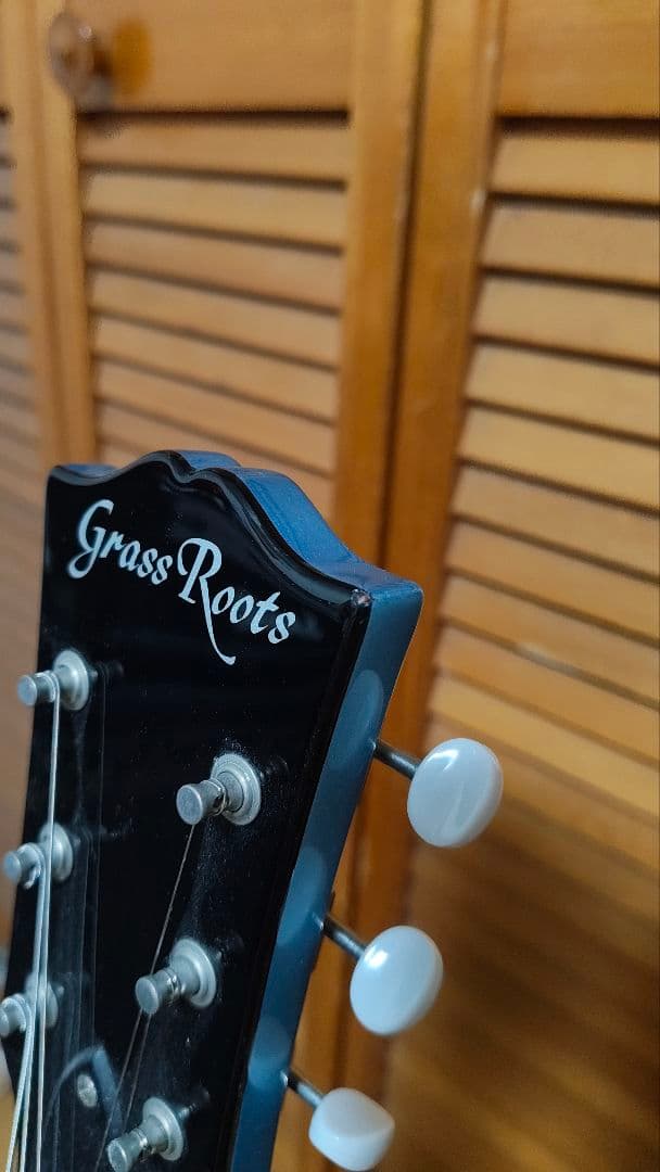 グラスルーツ レスポールジュニアPelhamBlue ぼっちざろっく! 喜多郁代