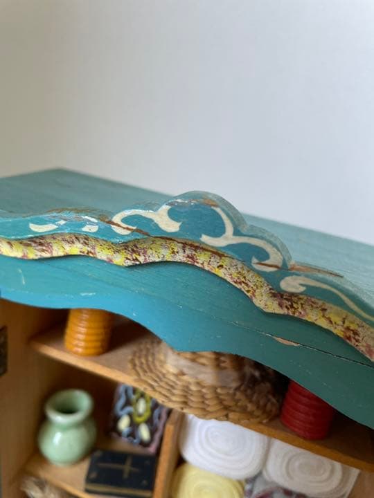 ドール用人形用クローゼットと人形付きベッド