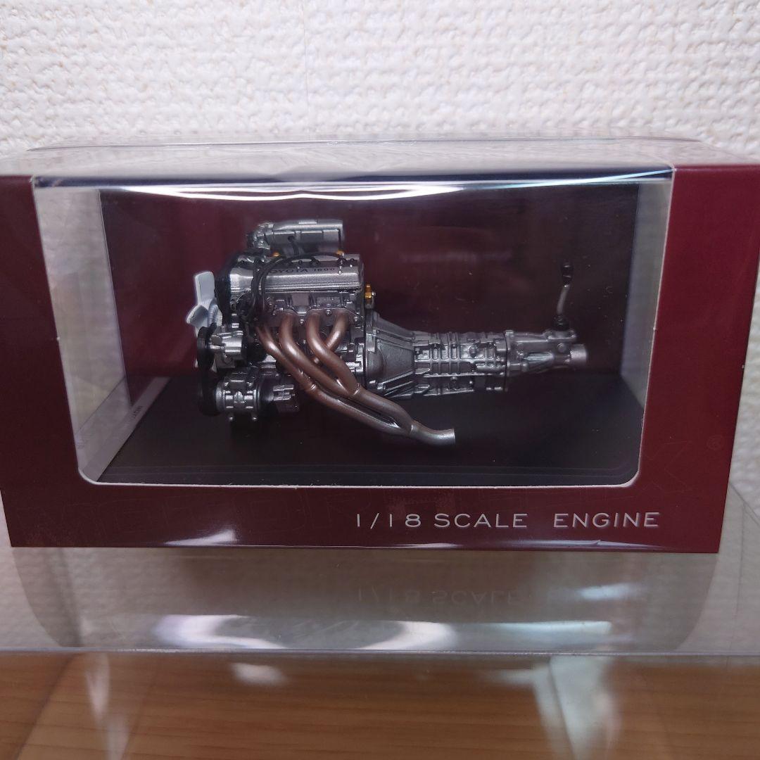 MOTOR HELIX　 1/18　トヨタ4AGE AE86 エンジン