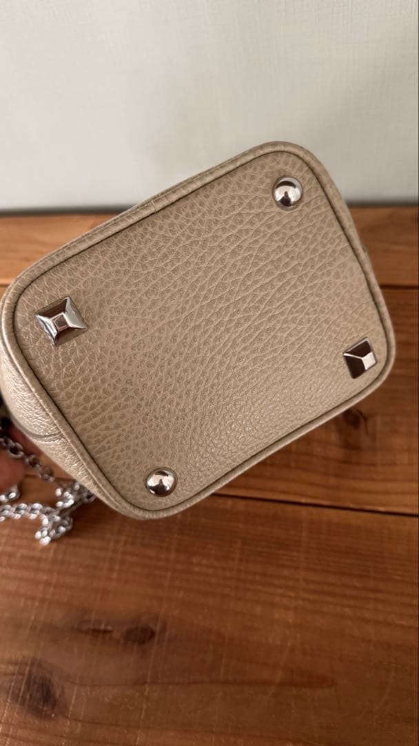 メゾンマルジェラ 5AC バケットバッグ ベージュ