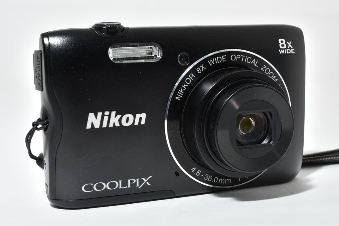 【美品】Nikon COOLPIX A300 ブラック　動作確認済