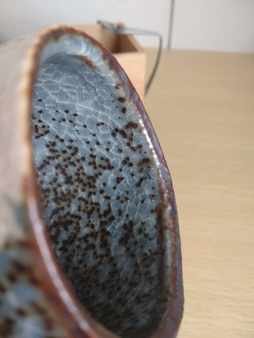 【限定品】陶芸家　加藤健　鼠志野　湯呑　源九郎窯　美品　本物　桃山陶