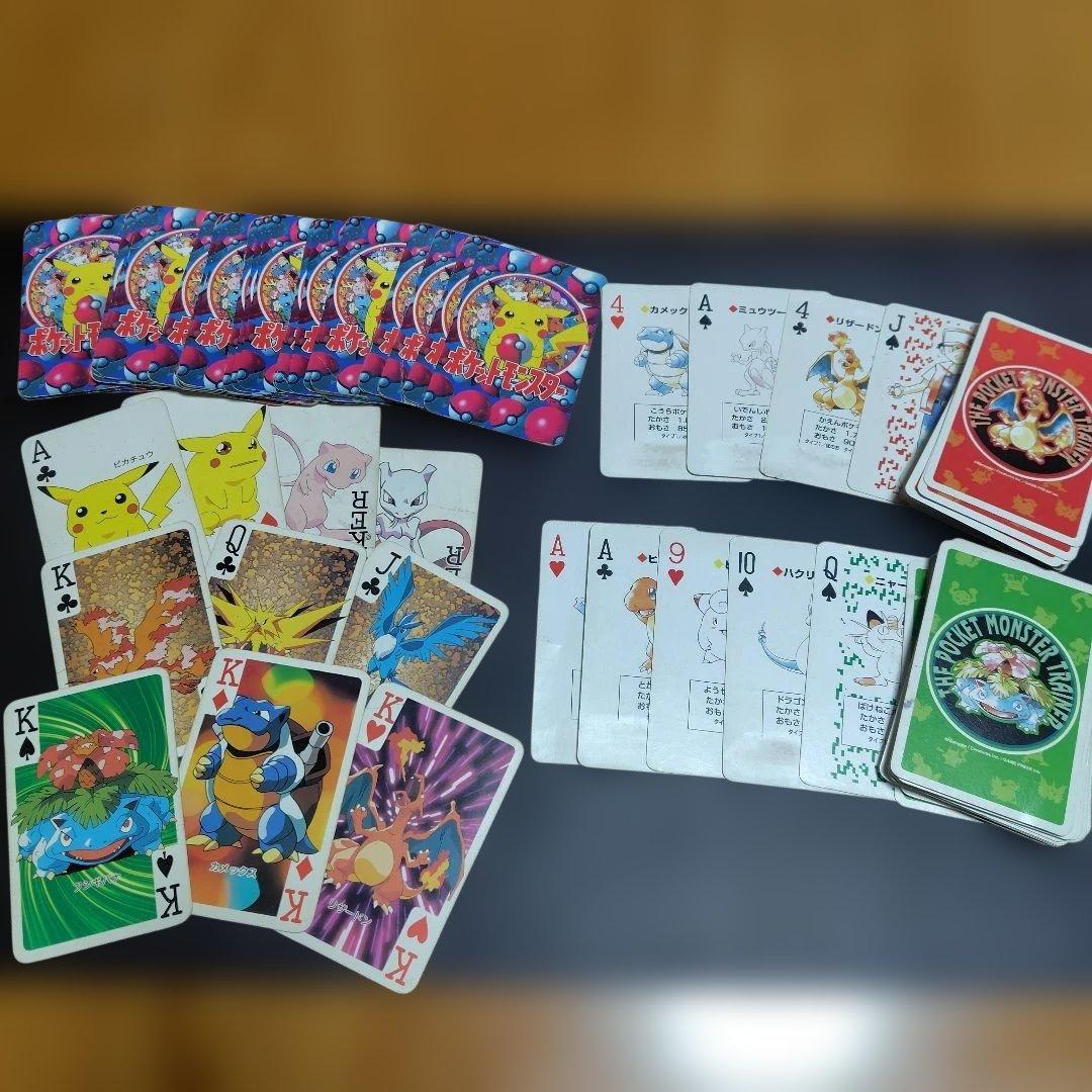 チ*読様 ポケットモンスター 151ぴき大集合 トランプ 赤緑ポケモントランプ付