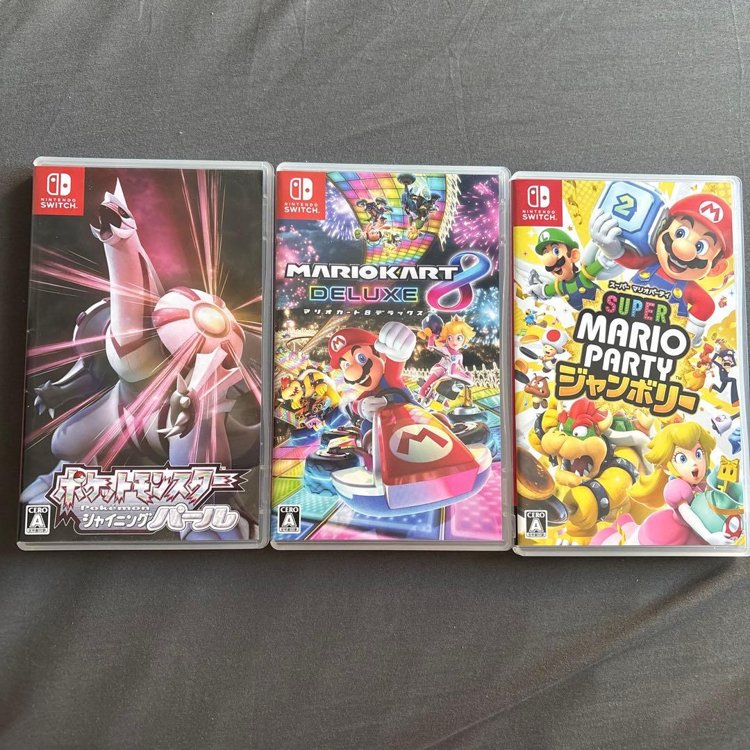 マリオカート8 DX 他2本セット