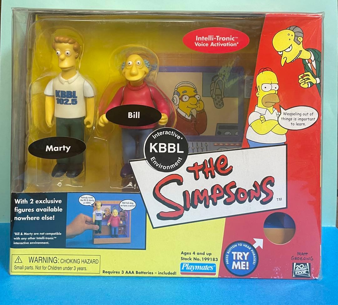 ザ・シンプソンズ KBBL Marty & Bill フィギュアセット12→8