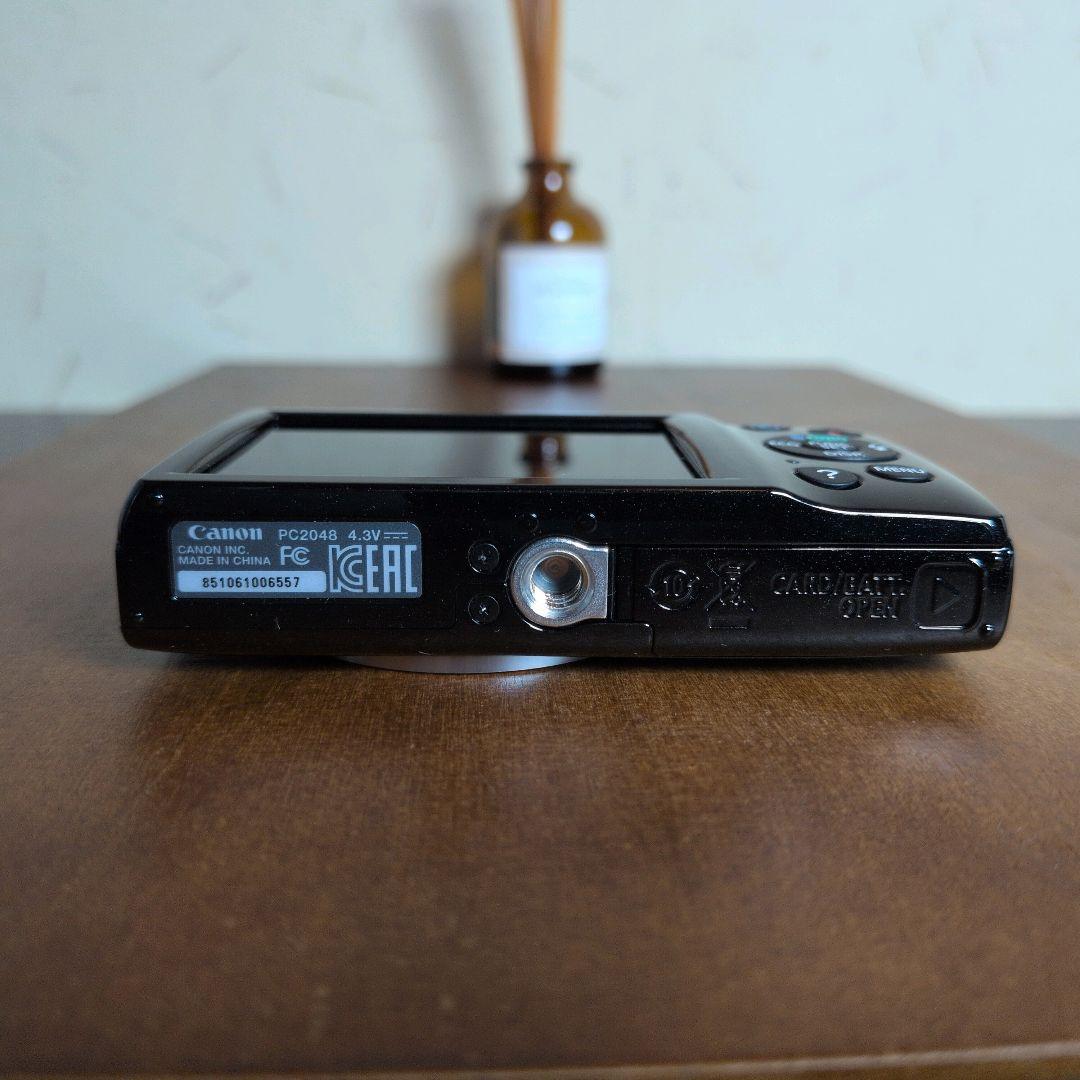 【極美品】Canon IXY 120 ブラック コンパクトデジタルカメラ