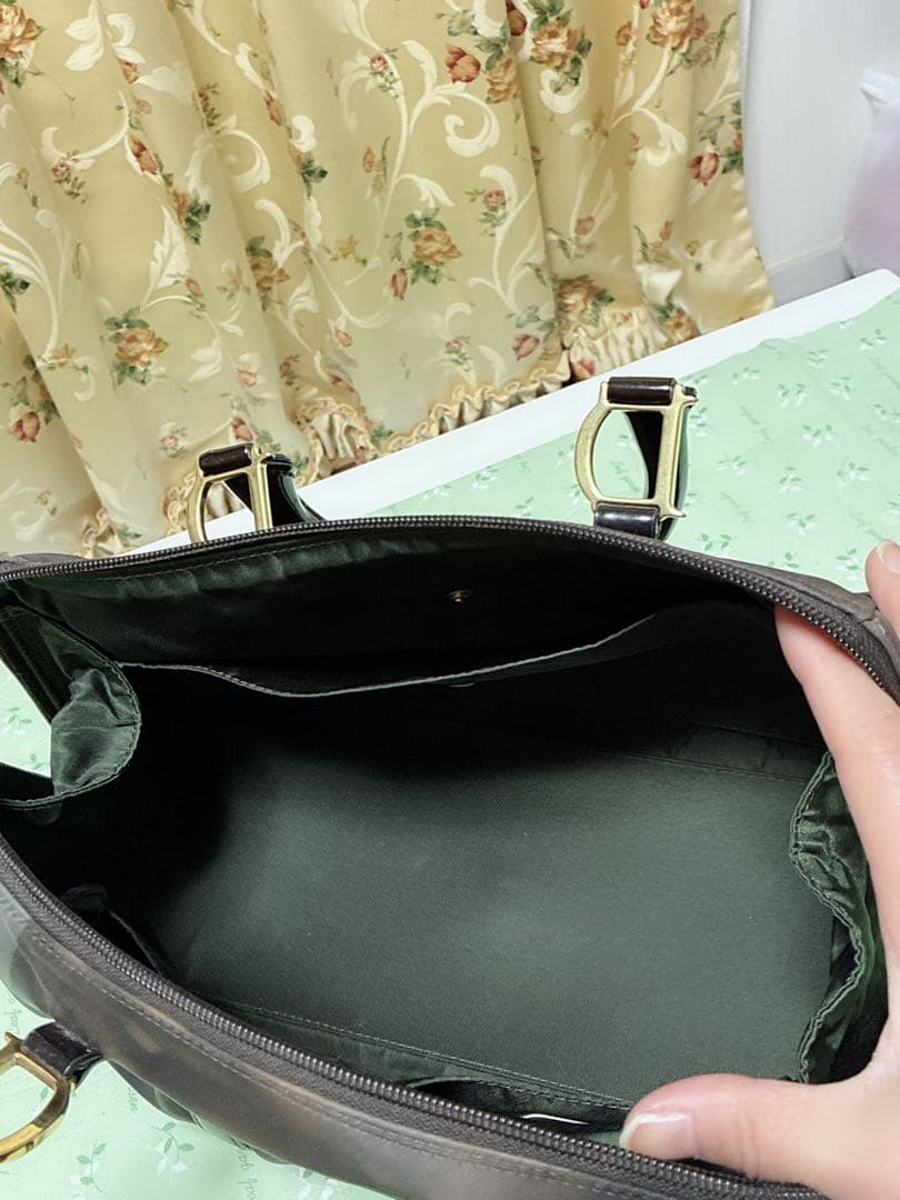 ディオールdiorブラウン ハンドバッグ