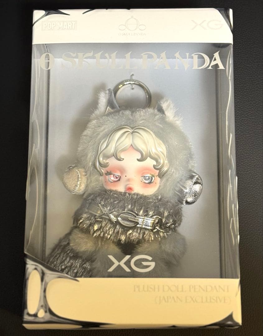 ピ*ィ様 SKULLPANDA XGコラボ スカルパンダ ぬいぐるみペンダント
