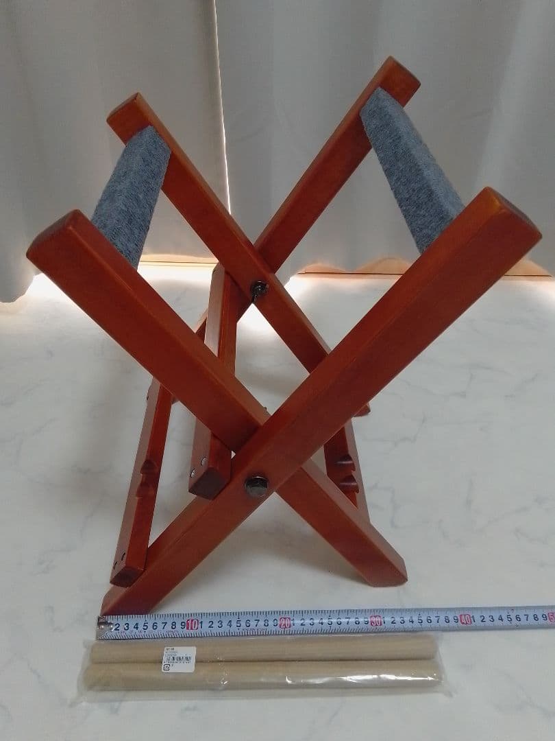 美品 1尺2寸 直径36cm×厚さ16cm 台付 バチ付 和太鼓 平胴太鼓 本皮