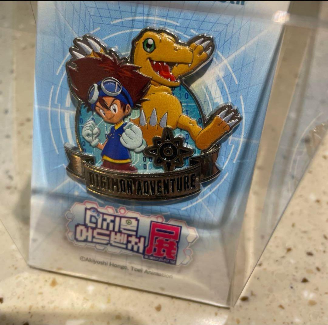韓国デジモンアドベンチャー25周年　記念ピンバッジ