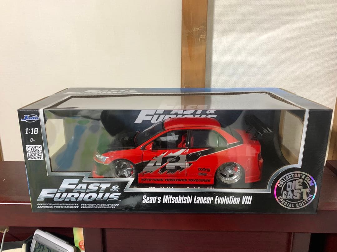 Jada Toys 1/18 ミツビシ ランサー エボリューション VIII