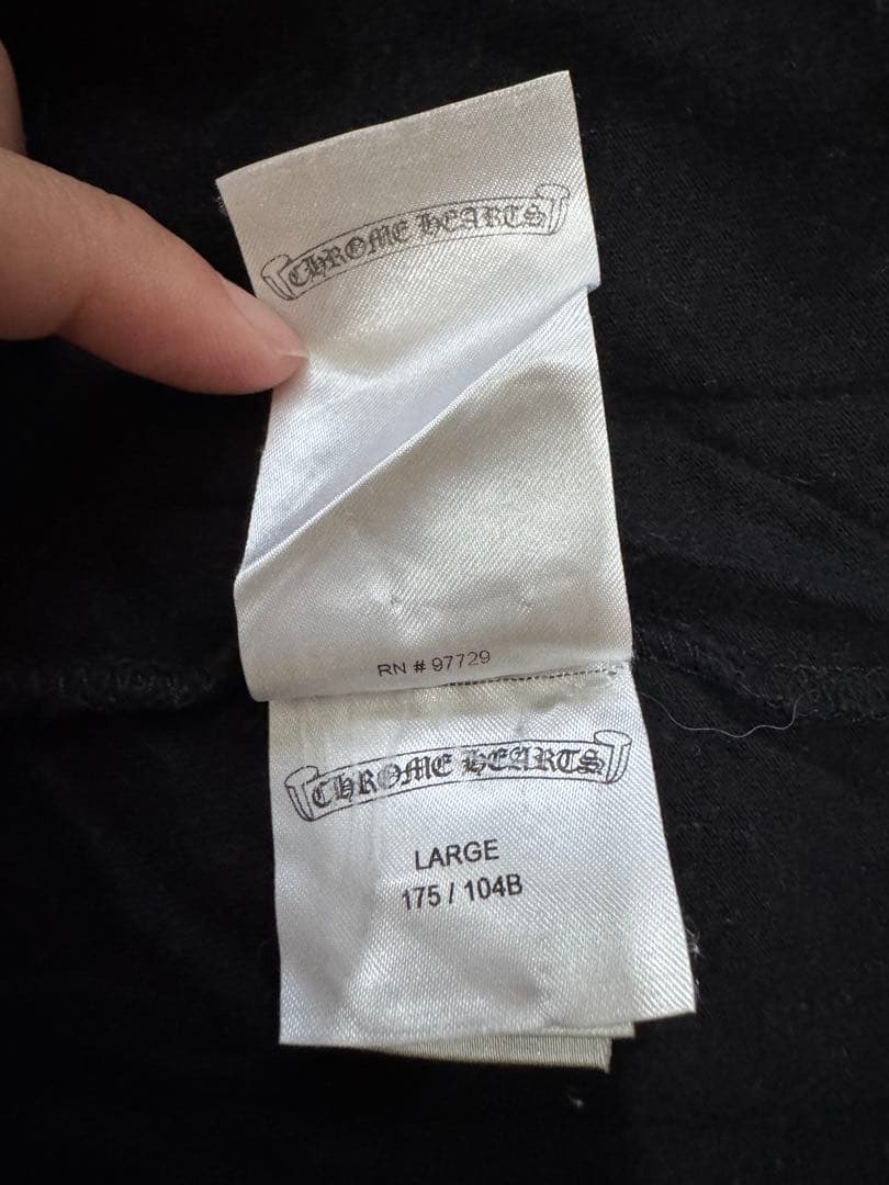 【正規品】CHROME HEARTS ブラック Tシャツ