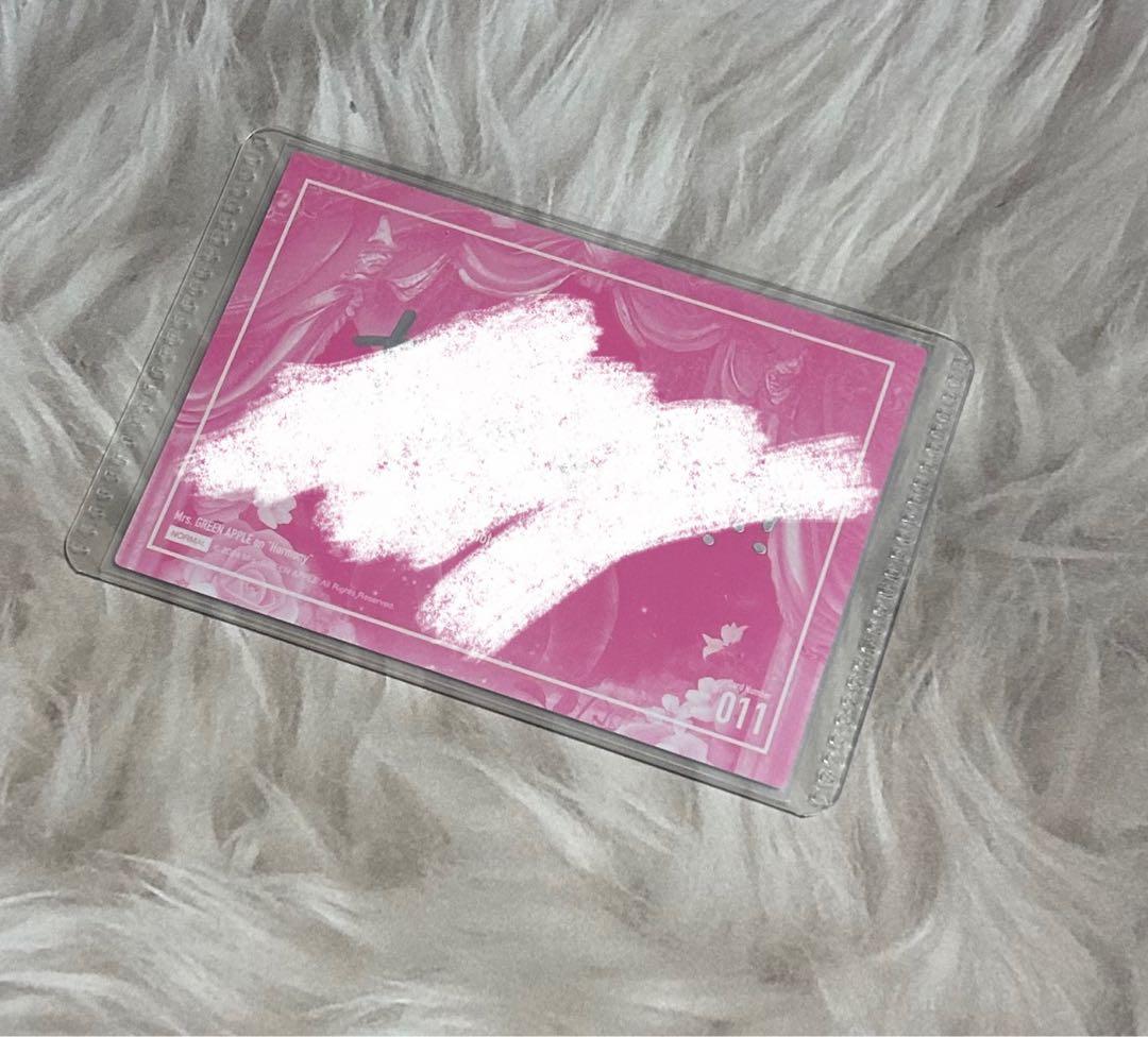 s*u様 Mrs. GREEN APPLE 大森元貴 直筆サイン入りフォトカード