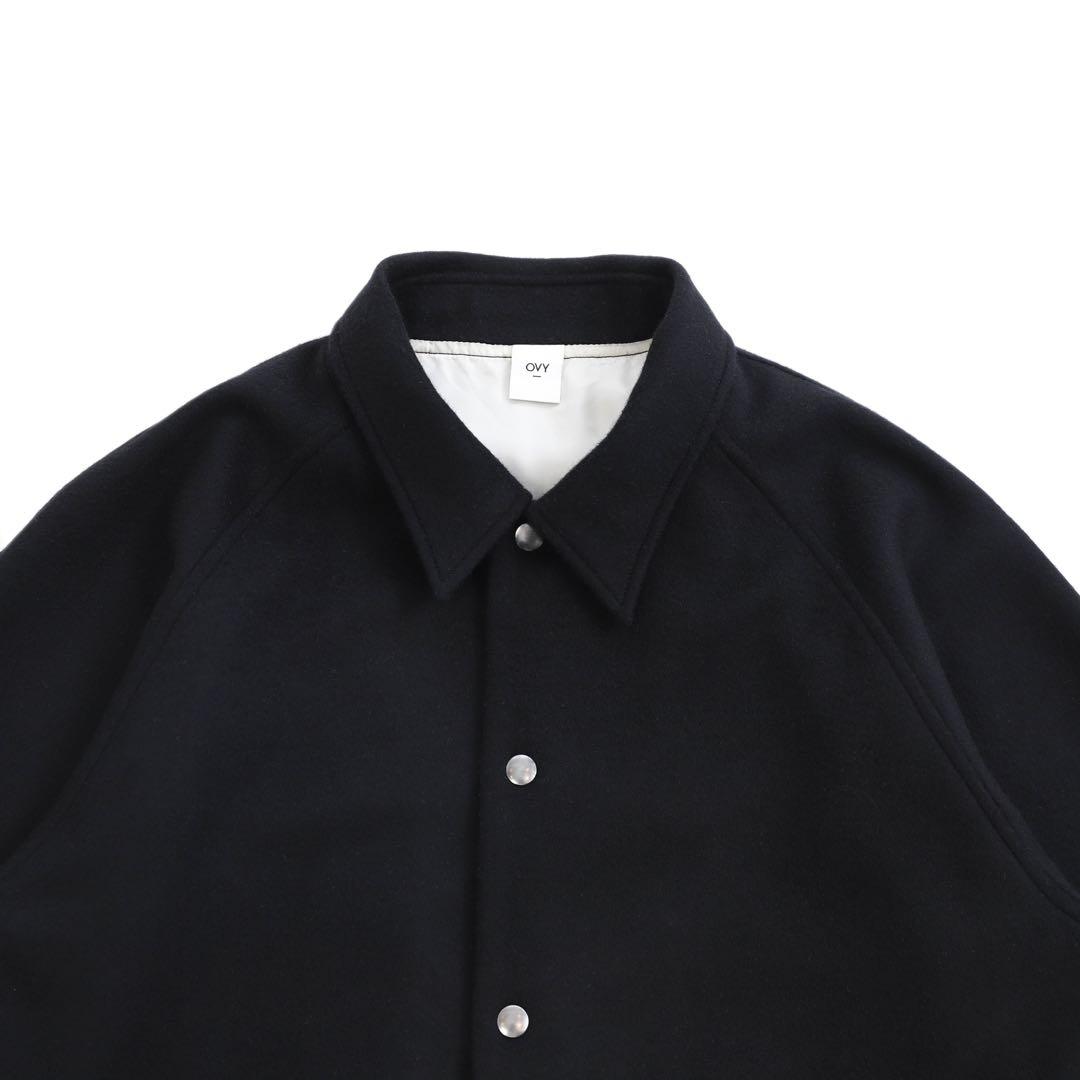 ジャケット・アウター OVY SingleShort Beaver Wool Coach Jacket