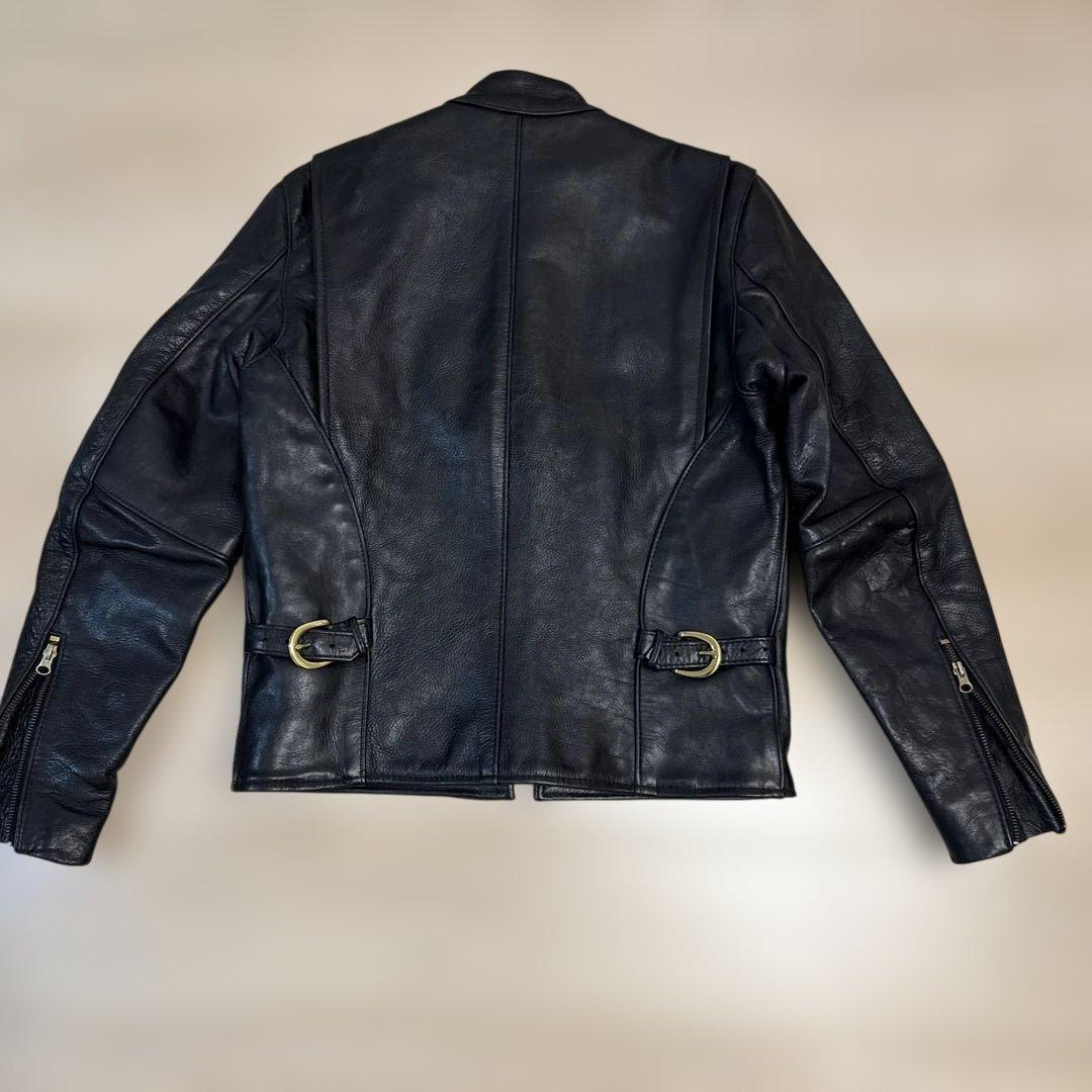 vanson Leathers シングルライダースジャケット 38