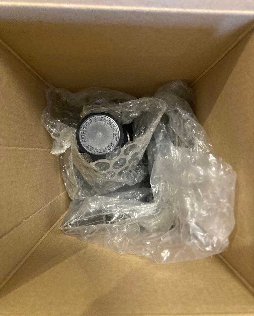 山崎18年空ボトル　箱付き