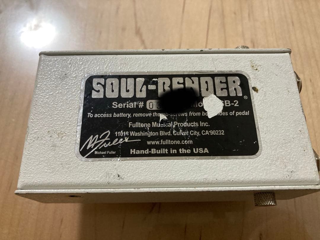 ギター Fulltone SOUL-BENDER