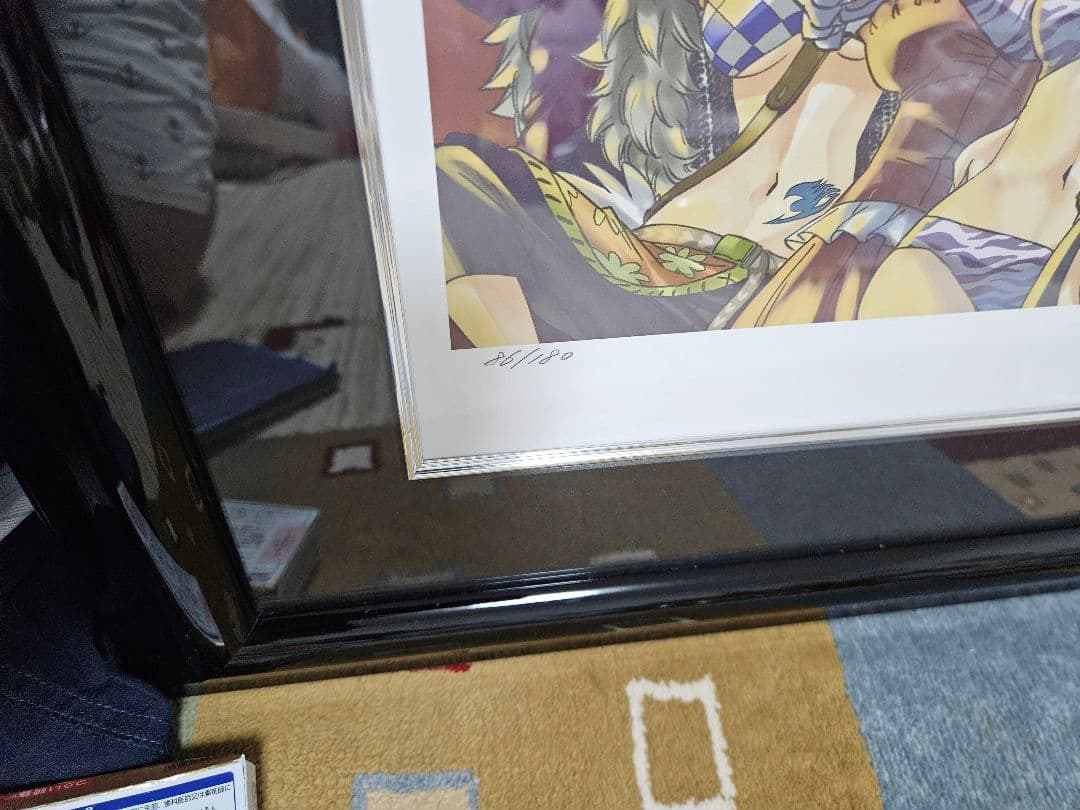 FAIRY TAIL/版画/作家 真島ヒロ/直筆サイン入