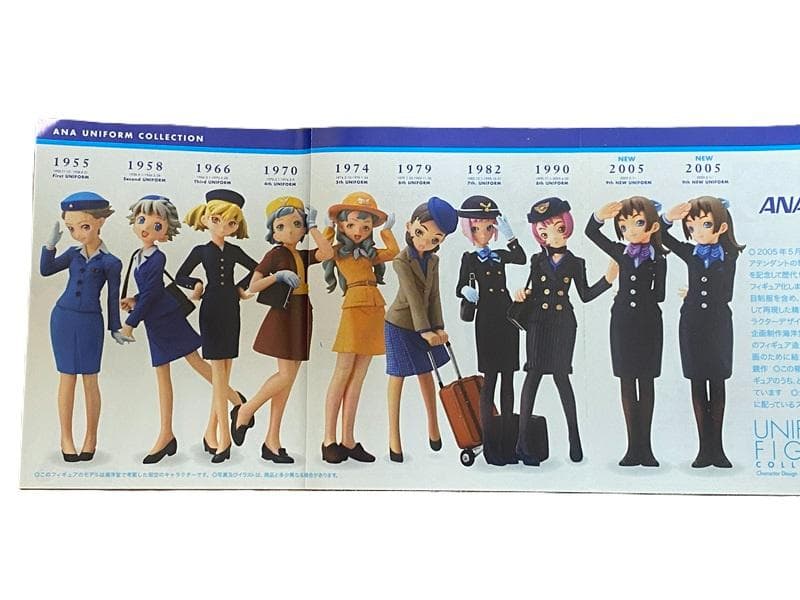 未使用品　ANA 制服コレクション フィギュア 10体セット