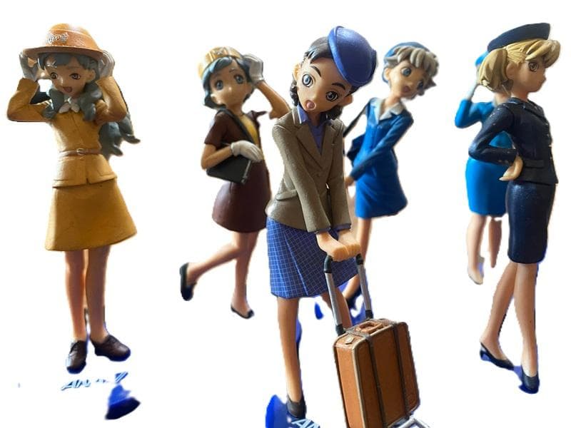 未使用品　ANA 制服コレクション フィギュア 10体セット