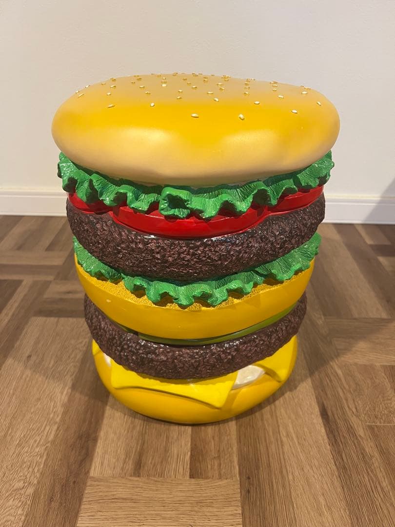 ハンバーガー型スツール ROTARY HERO
