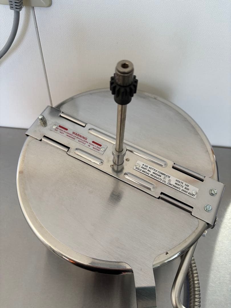 GOLD MEDAL ゴールドメダル社 ポップコーンケトル 6oz 新品未使用