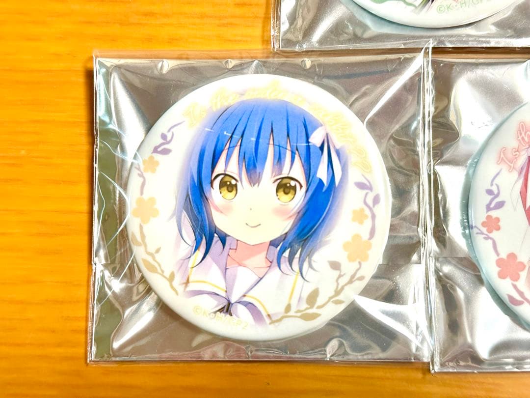 【新品・未使用】ごちうさ ハートポーズ 缶バッジ 8種コンプセット C97