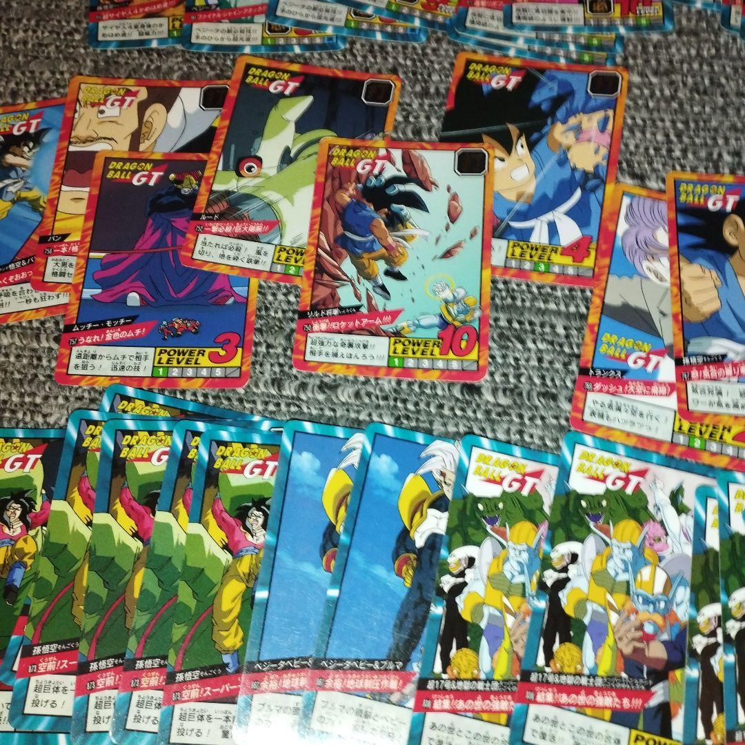 ドラゴンボールGT スーパーバトル カードダス　まとめ売り　鳥山明　当時物　希少