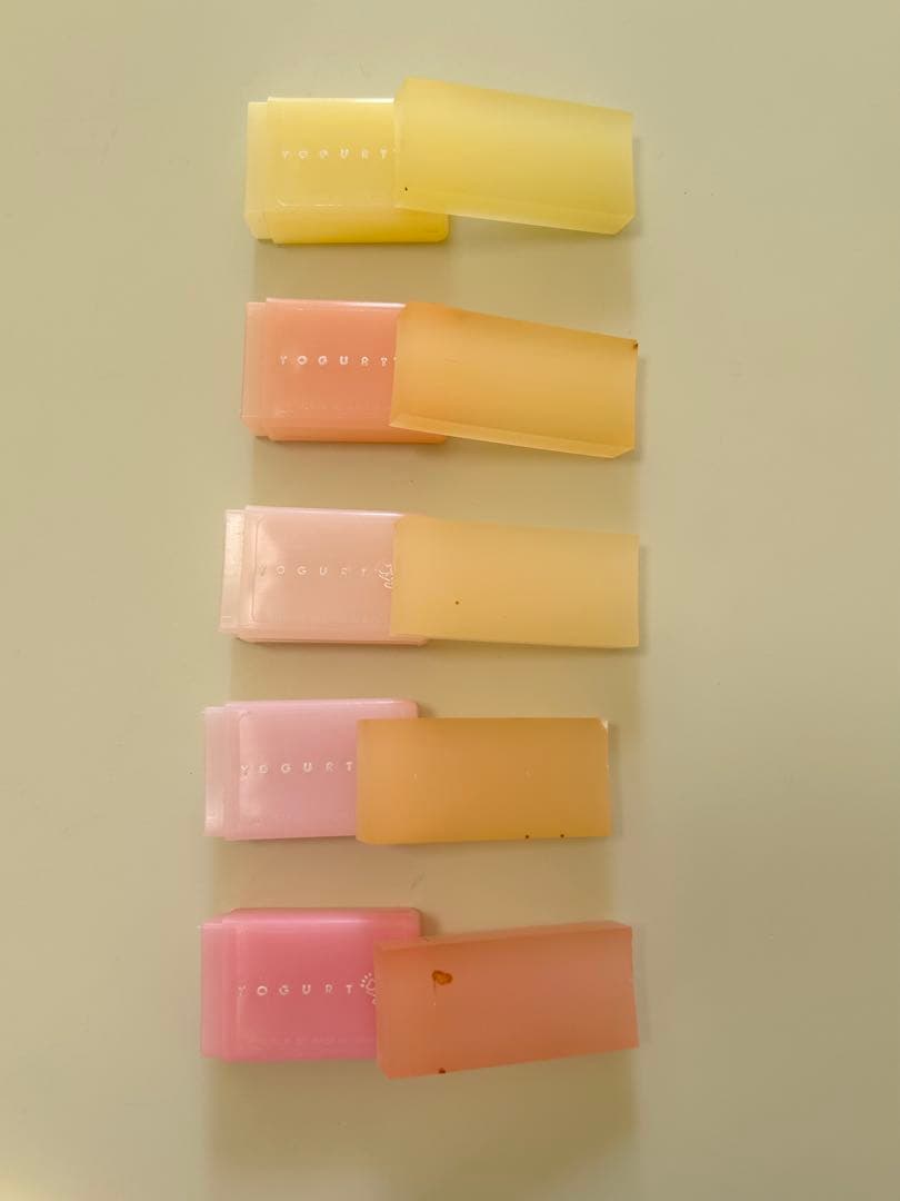 昭和レトロ　MITSUKAN YOGURT 消しゴム　ファンシー