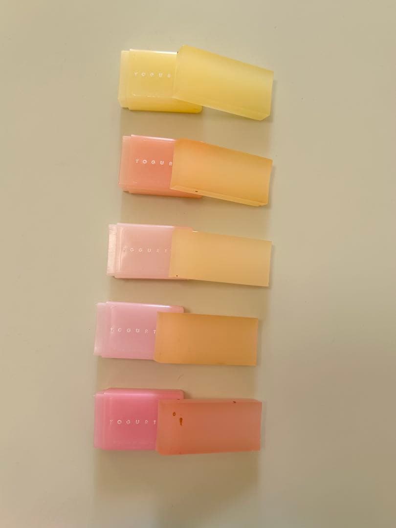 昭和レトロ　MITSUKAN YOGURT 消しゴム　ファンシー