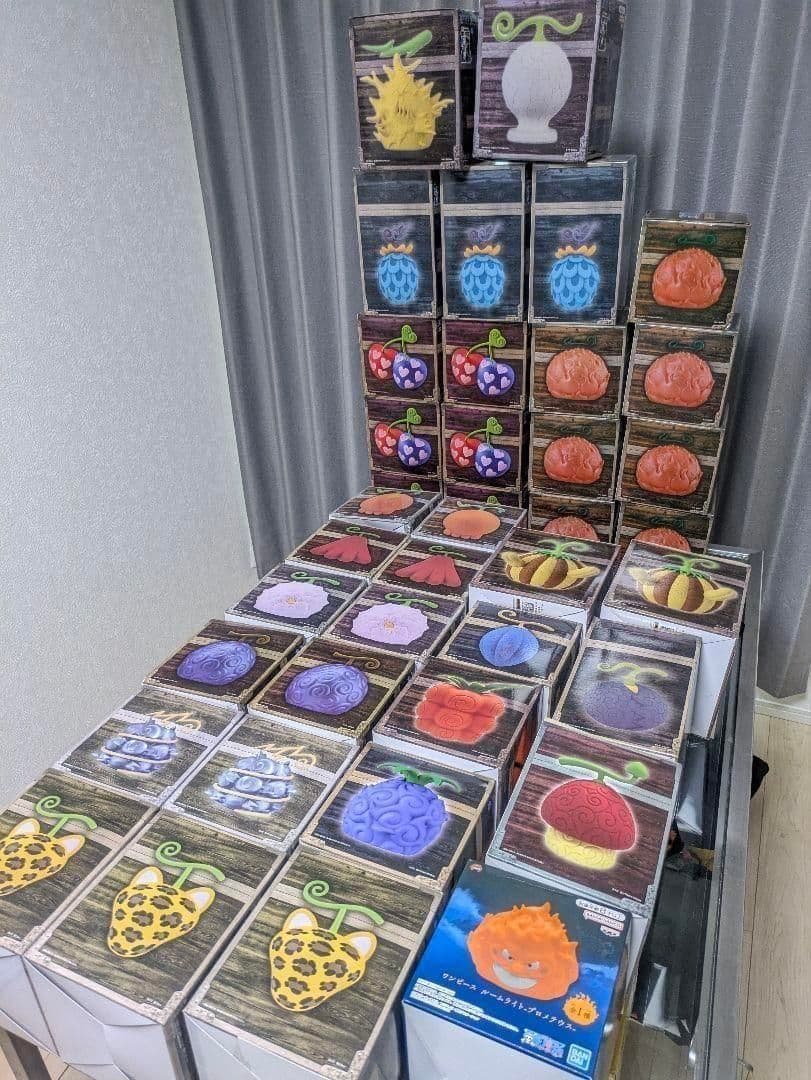 39個セット ワンピース ONE PIECE 悪魔の実 ルームライト